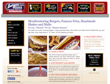 Tablet Screenshot of burgerhouse.com