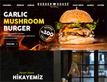 Tablet Screenshot of burgerhouse.com.tr